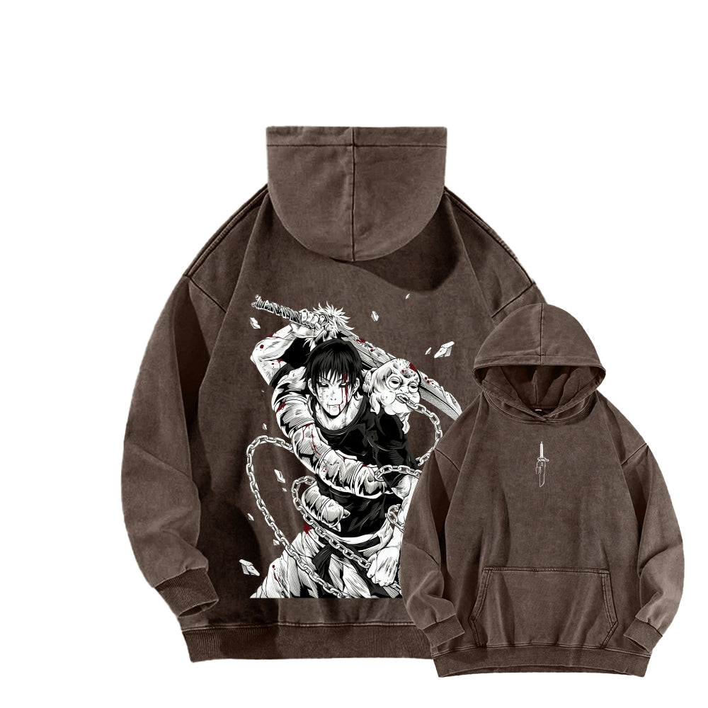 Jujutsu Kaisen Unisex Washed Hoodie 2601008079