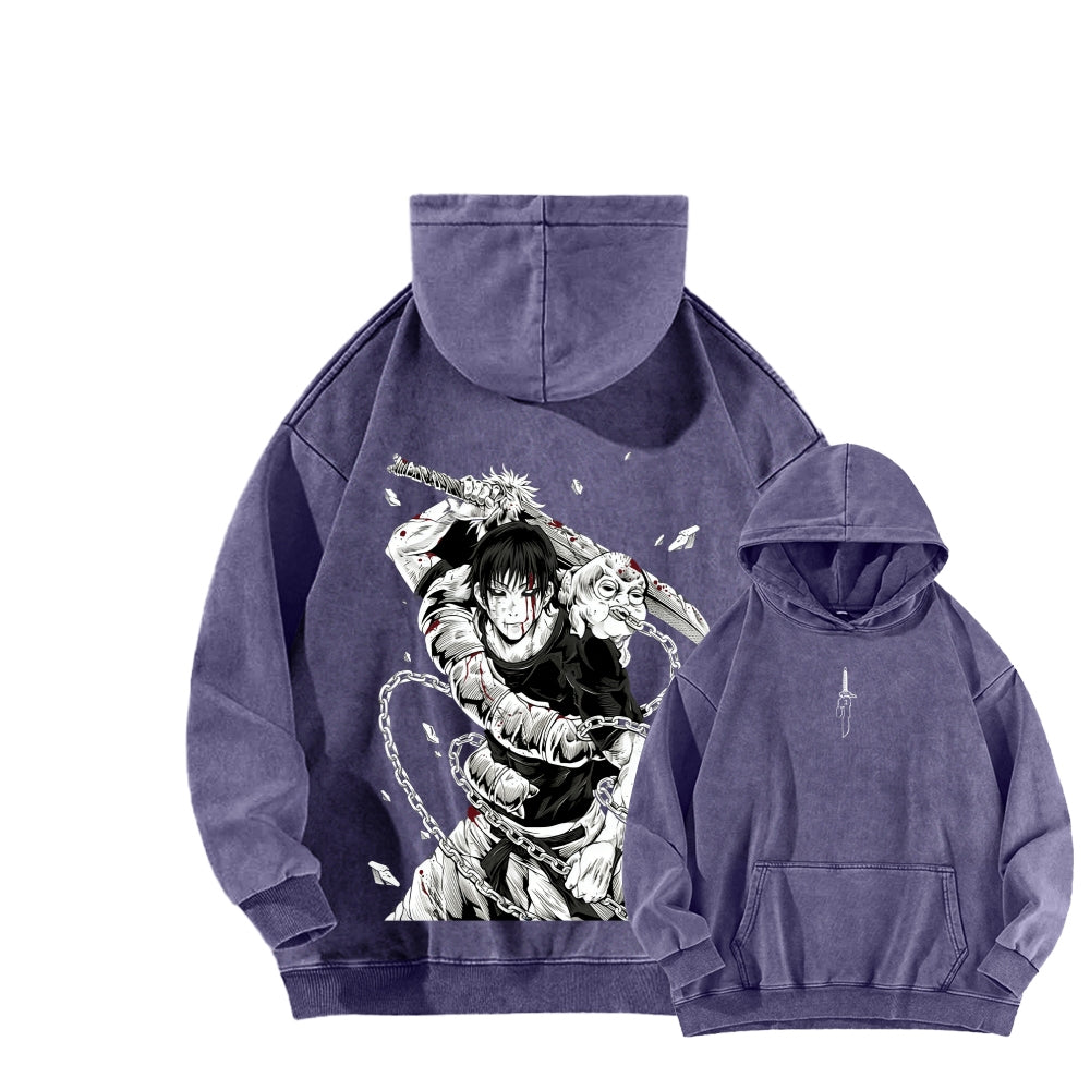 Jujutsu Kaisen Unisex Washed Hoodie 2601008079