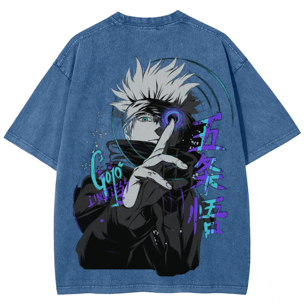Jujutsu Kaisen Unisex Fit Washed T-Shirt 2601008081