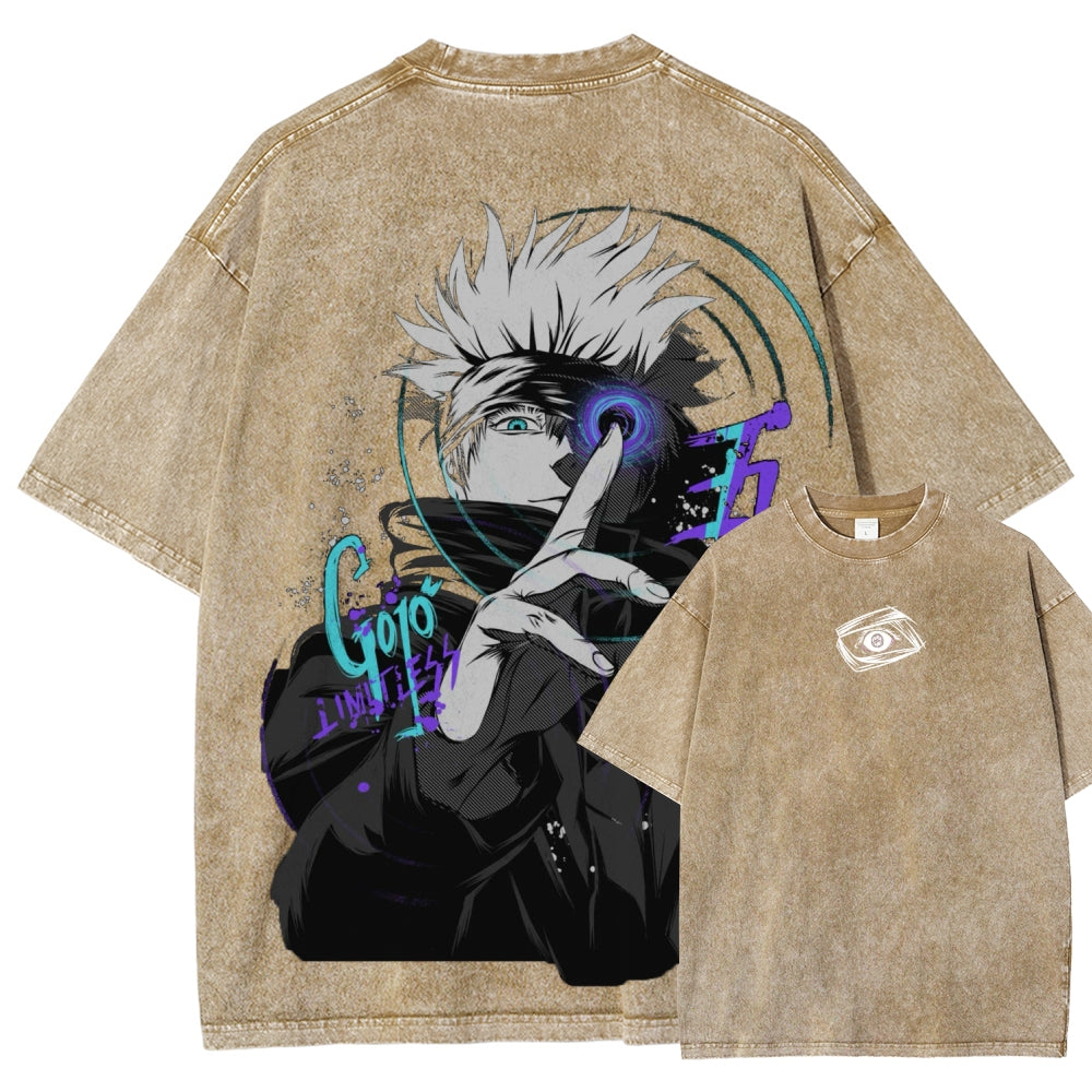 Jujutsu Kaisen Unisex Fit Washed T-Shirt 2601008081