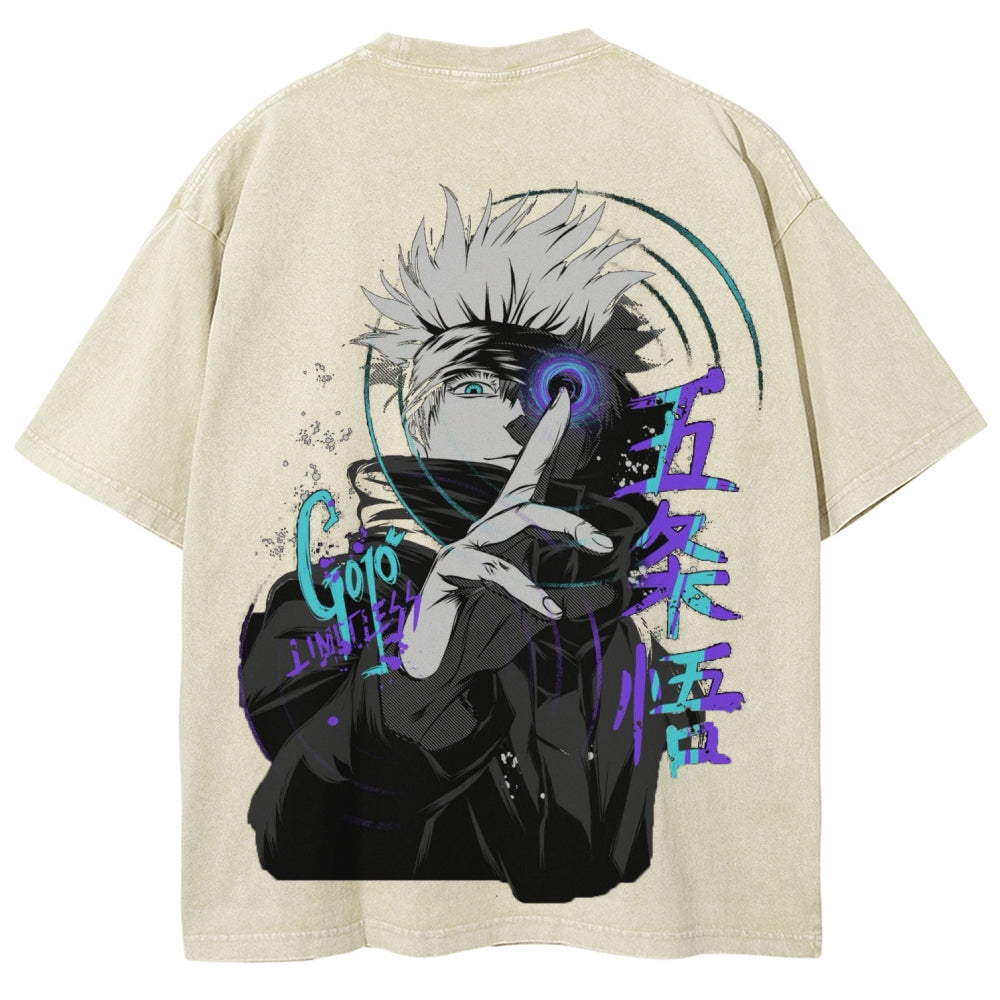 Jujutsu Kaisen Unisex Fit Washed T-Shirt 2601008081
