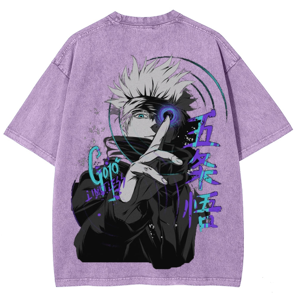 Jujutsu Kaisen Unisex Fit Washed T-Shirt 2601008081