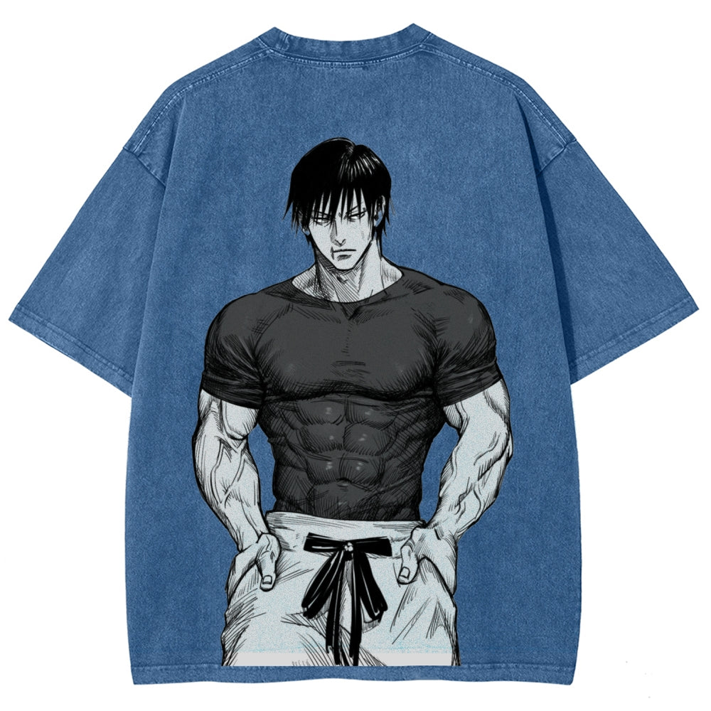 Jujutsu Kaisen Unisex Fit Washed T-Shirt 2601008086