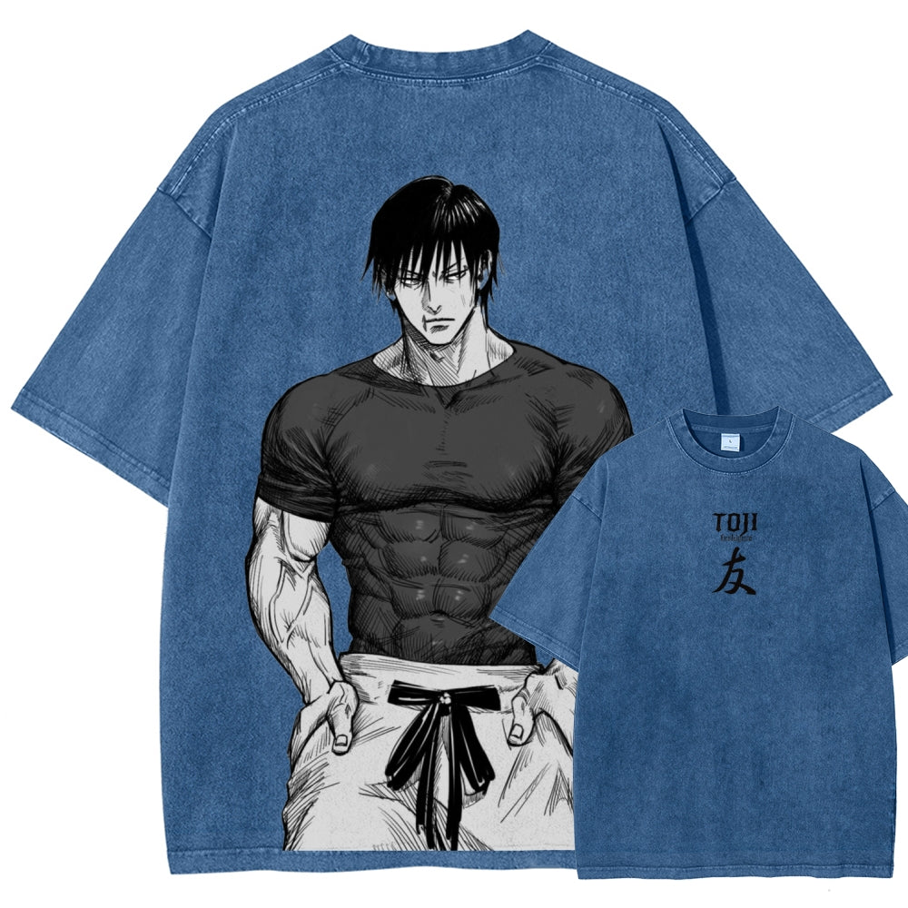 Jujutsu Kaisen Unisex Fit Washed T-Shirt 2601008086