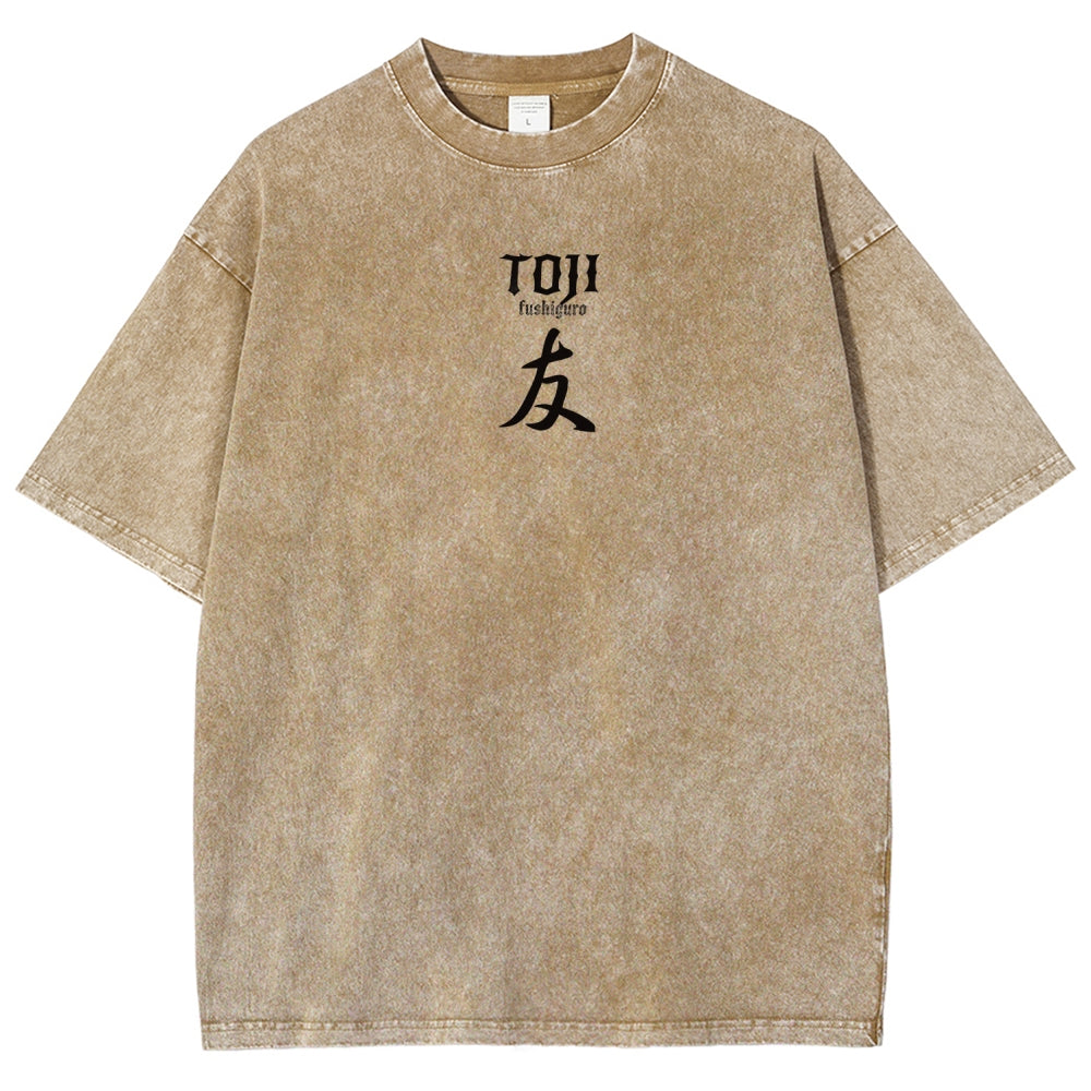 Jujutsu Kaisen Unisex Fit Washed T-Shirt 2601008086