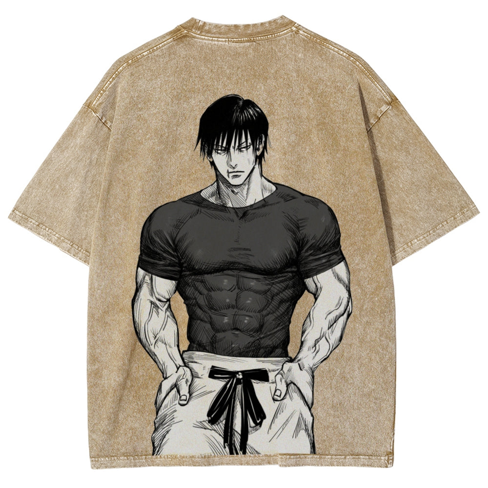 Jujutsu Kaisen Unisex Fit Washed T-Shirt 2601008086