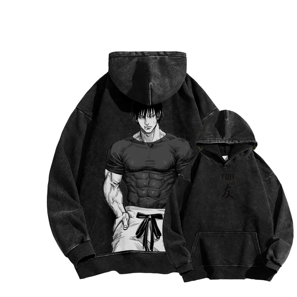 Jujutsu Kaisen Unisex Washed Hoodie 2601008087