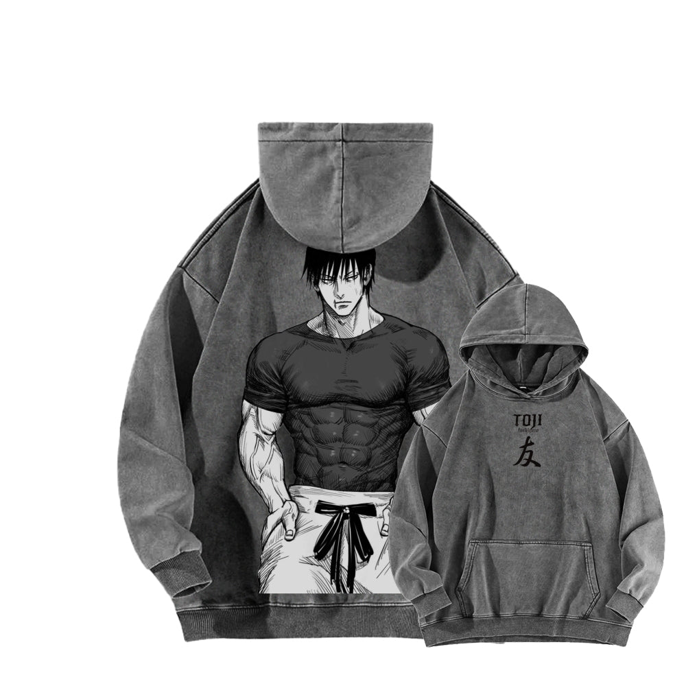 Jujutsu Kaisen Unisex Washed Hoodie 2601008087