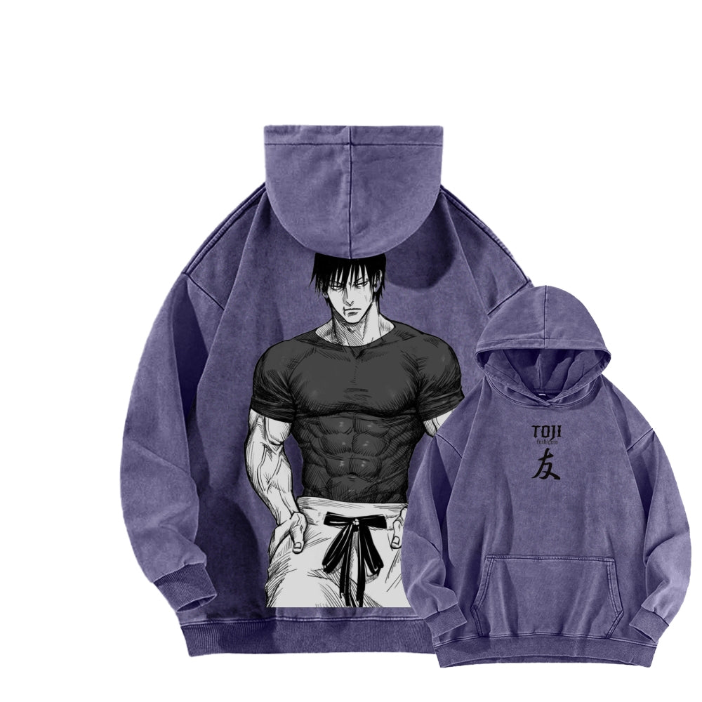 Jujutsu Kaisen Unisex Washed Hoodie 2601008087