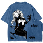 Frieren Unisex Fit Washed T-Shirt 2601011519