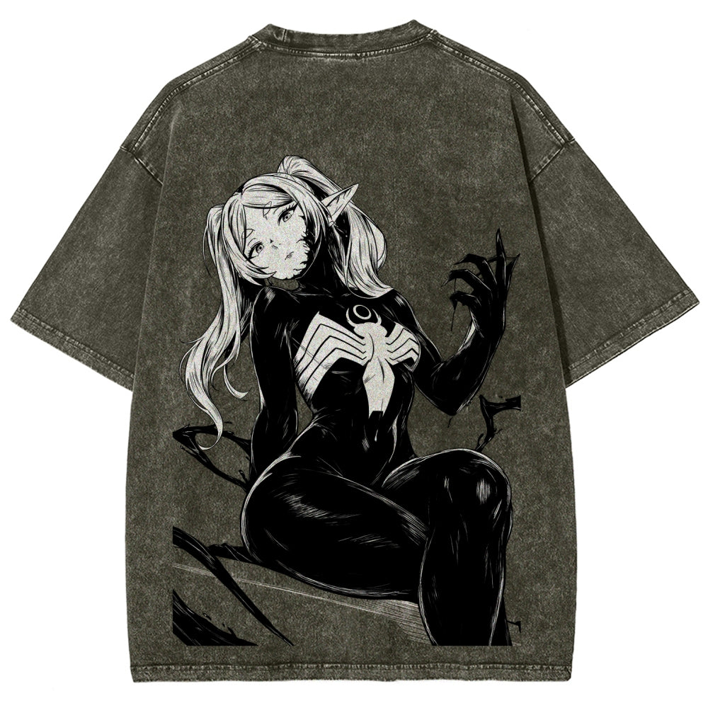 Frieren Unisex Fit Washed T-Shirt 2601011519
