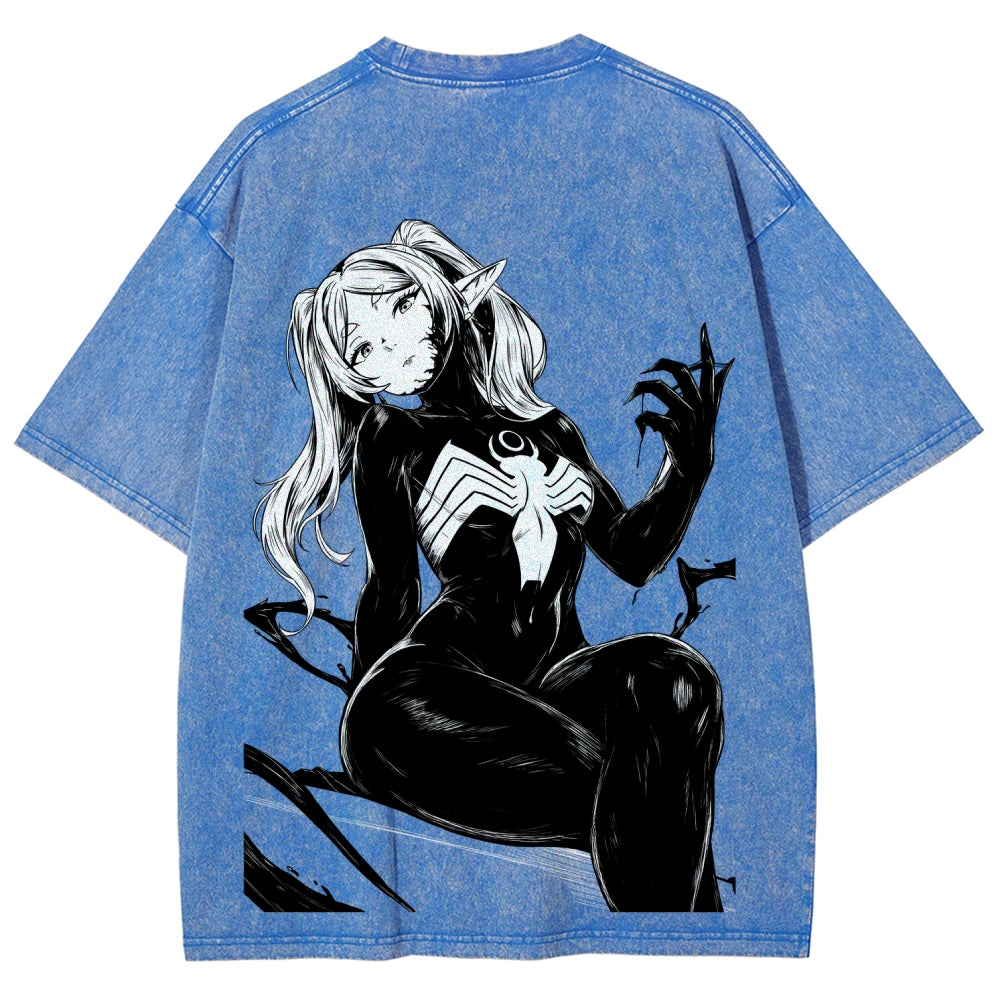 Frieren Unisex Fit Washed T-Shirt 2601011519