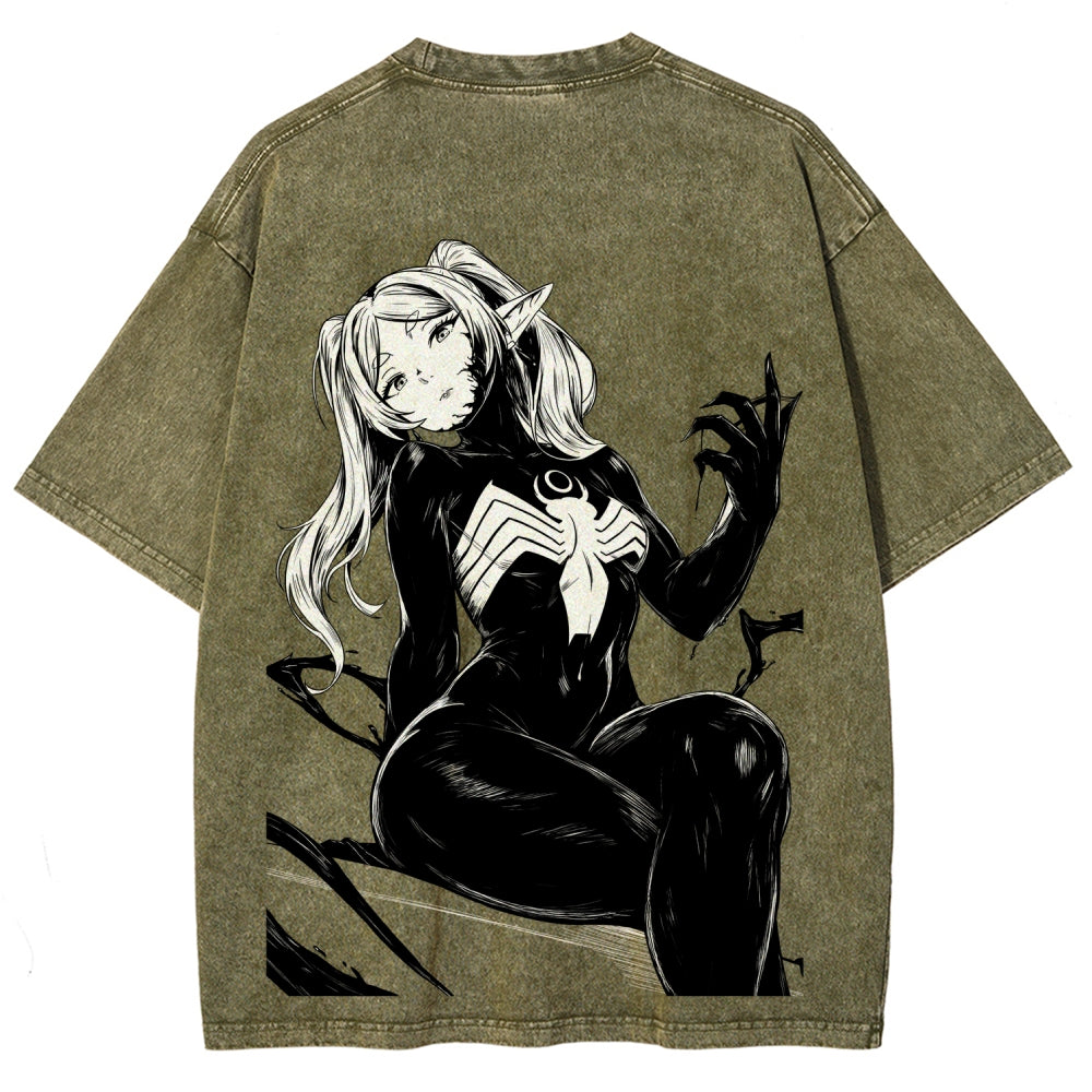 Frieren Unisex Fit Washed T-Shirt 2601011519