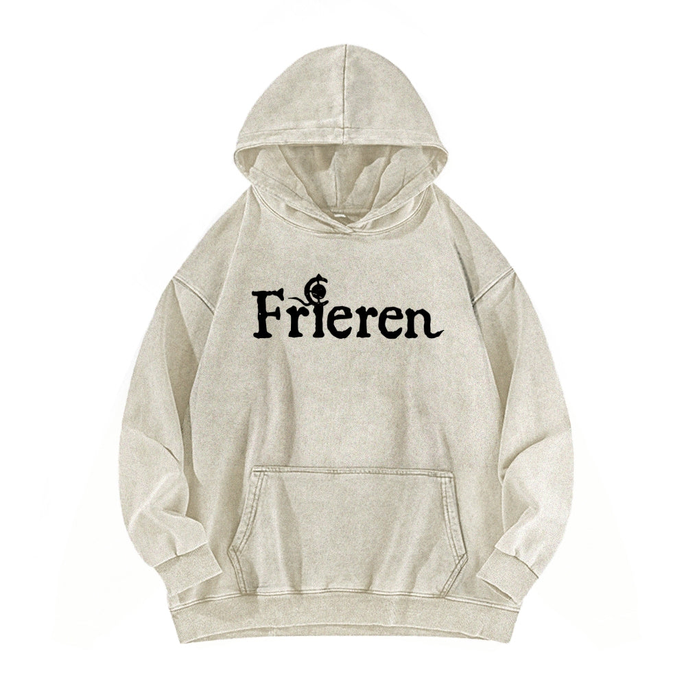 Frieren Unisex Washed Hoodie 2601011523