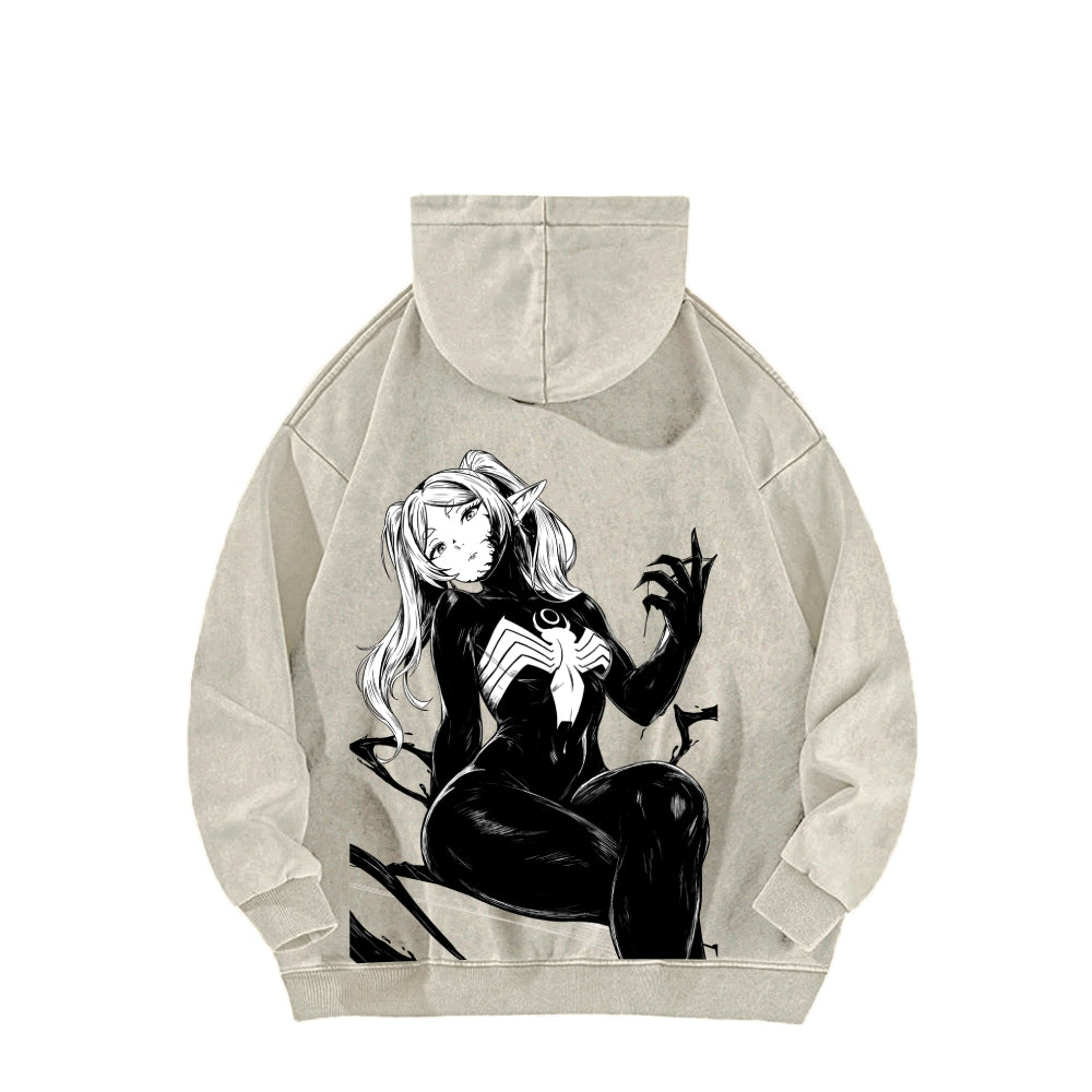 Frieren Unisex Washed Hoodie 2601011523