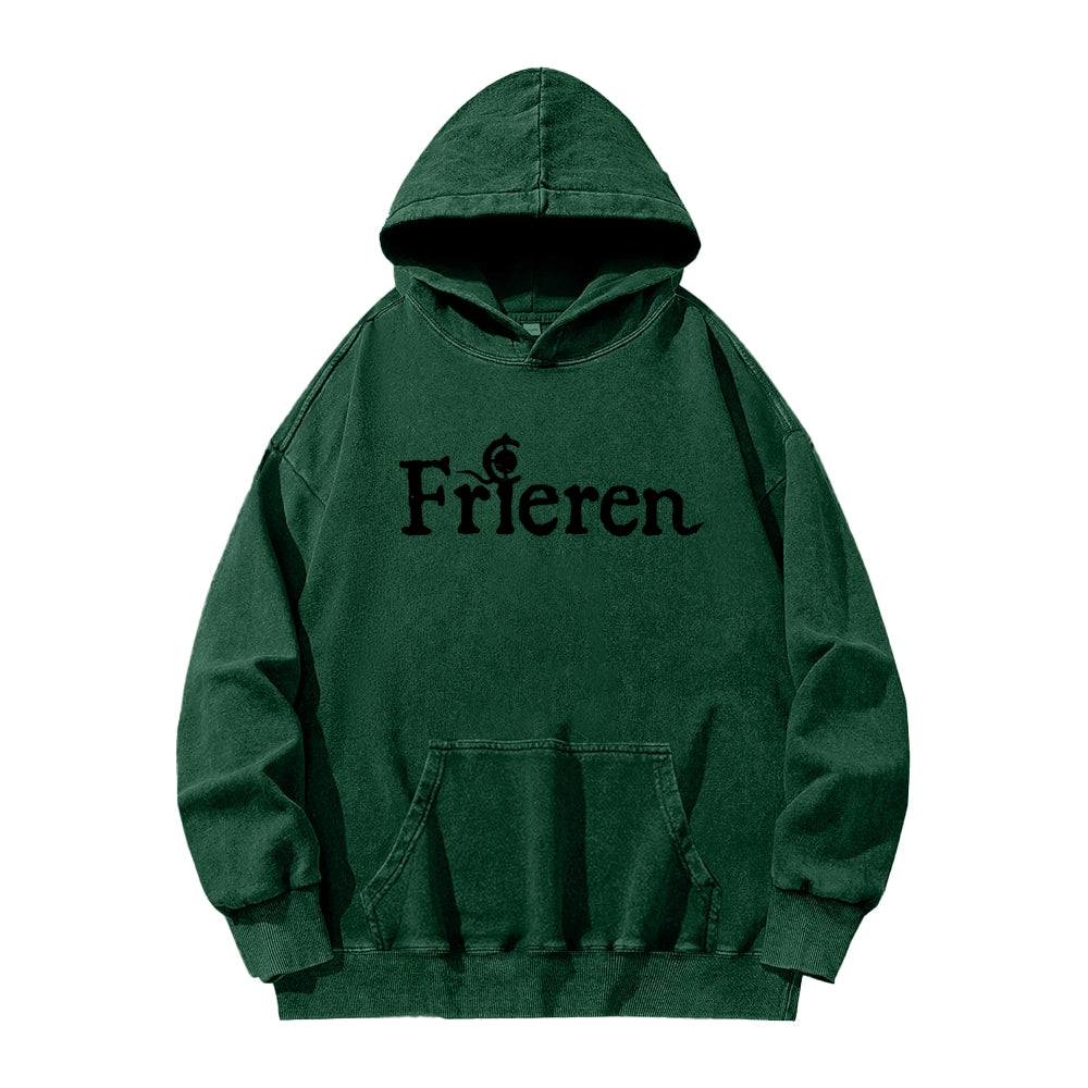 Frieren Unisex Washed Hoodie 2601011523