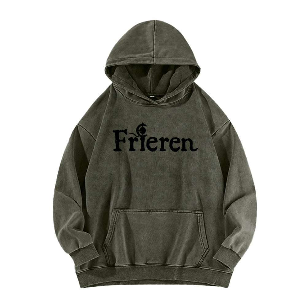 Frieren Unisex Washed Hoodie 2601011523