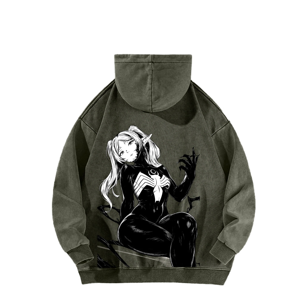 Frieren Unisex Washed Hoodie 2601011523