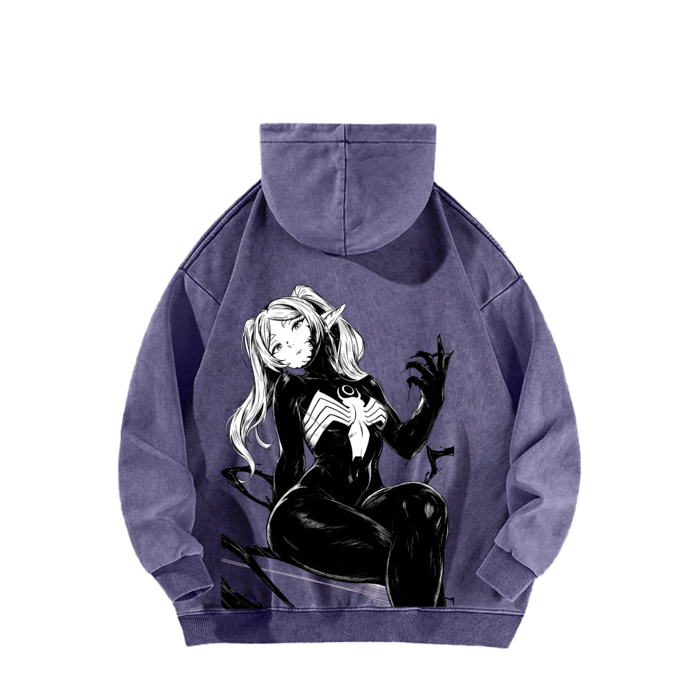 Frieren Unisex Washed Hoodie 2601011523