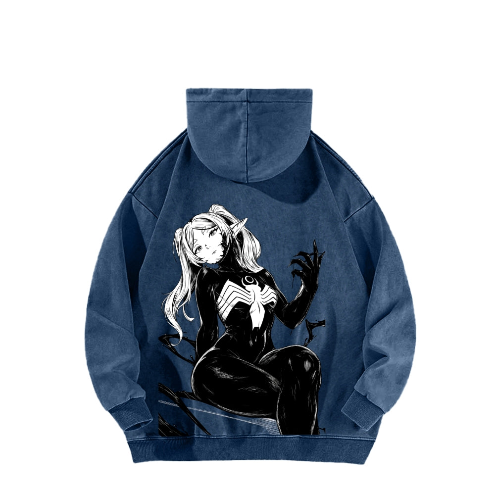 Frieren Unisex Washed Hoodie 2601011523