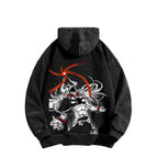 Bleach Ichigo Unisex Washed Hoodie 2601011525