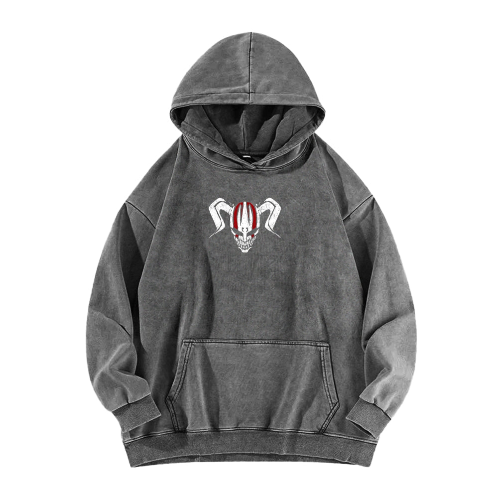 Bleach Ichigo Unisex Washed Hoodie 2601011525