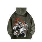 Bleach Ichigo Unisex Washed Hoodie 2601011525