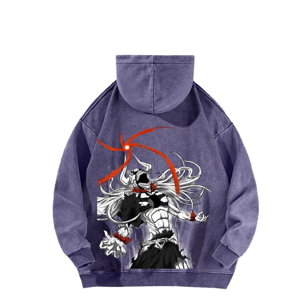 Bleach Ichigo Unisex Washed Hoodie 2601011525