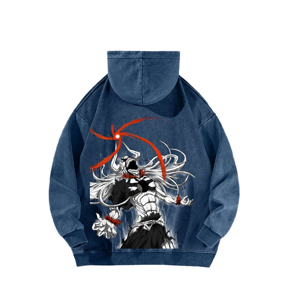Bleach Ichigo Unisex Washed Hoodie 2601011525