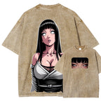 Naruto Unisex Fit Washed T-Shirt 2601014226