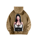 Naruto Unisex Washed Hoodie 2601014231