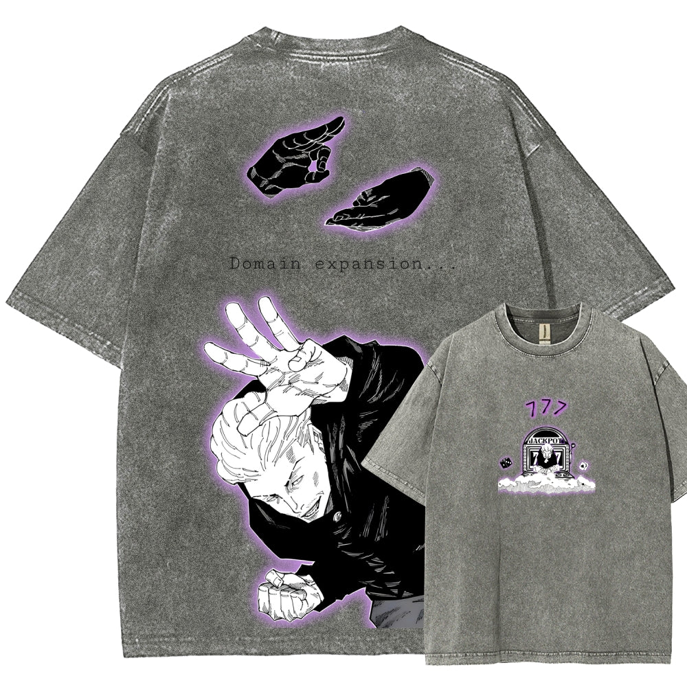 Jujutsu Kaisen Unisex Fit Washed T-Shirt 2601015412