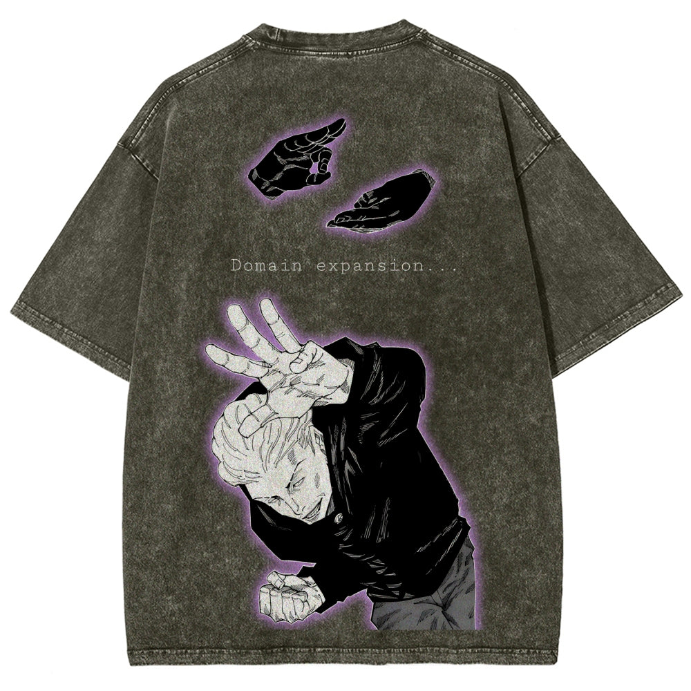 Jujutsu Kaisen Unisex Fit Washed T-Shirt 2601015412