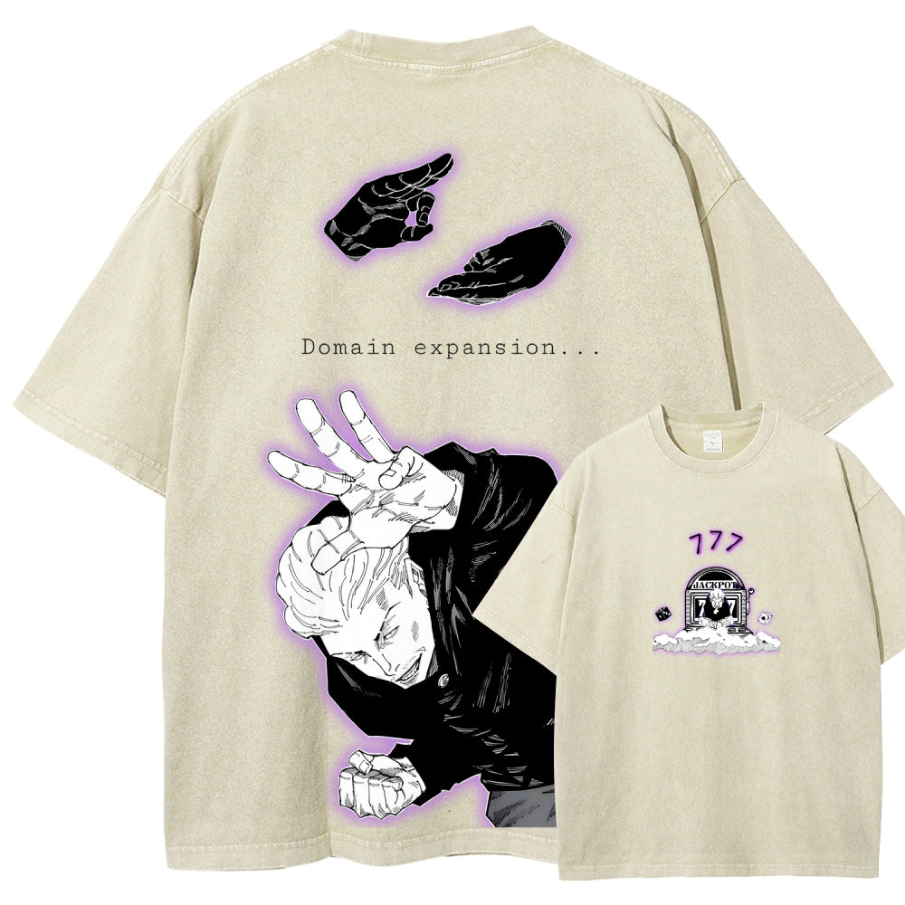 Jujutsu Kaisen Unisex Fit Washed T-Shirt 2601015412