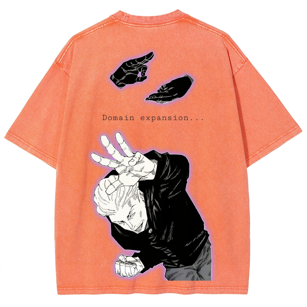 Jujutsu Kaisen Unisex Fit Washed T-Shirt 2601015412