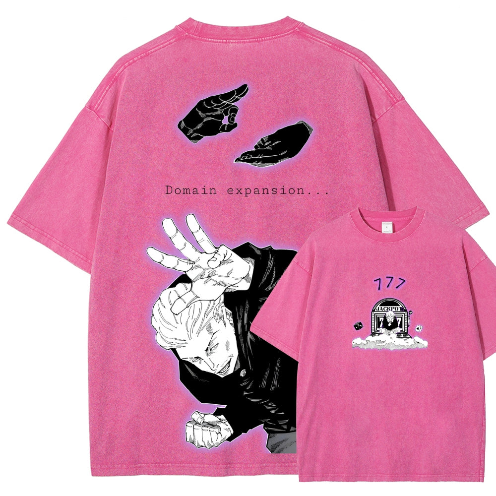 Jujutsu Kaisen Unisex Fit Washed T-Shirt 2601015412