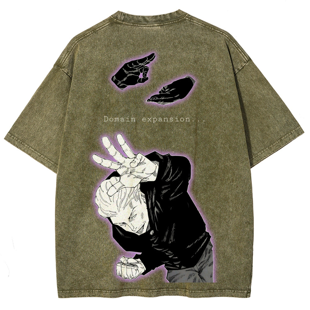 Jujutsu Kaisen Unisex Fit Washed T-Shirt 2601015412