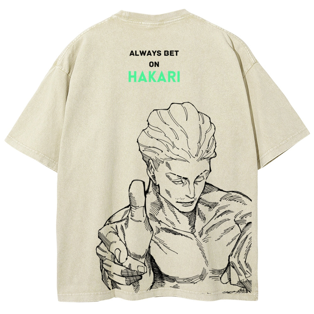 Jujutsu Kaisen Unisex Fit Washed T-Shirt 2601016135