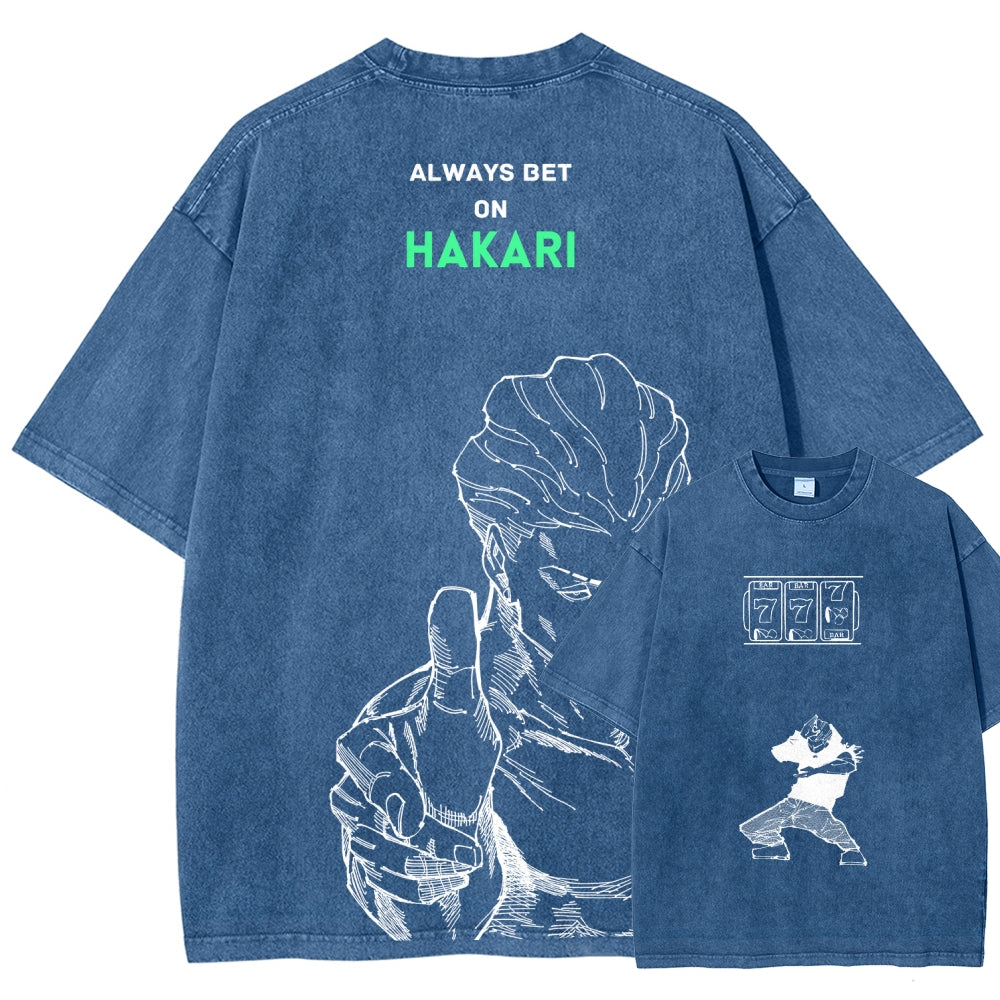 Jujutsu Kaisen Unisex Fit Washed T-Shirt 2601016135