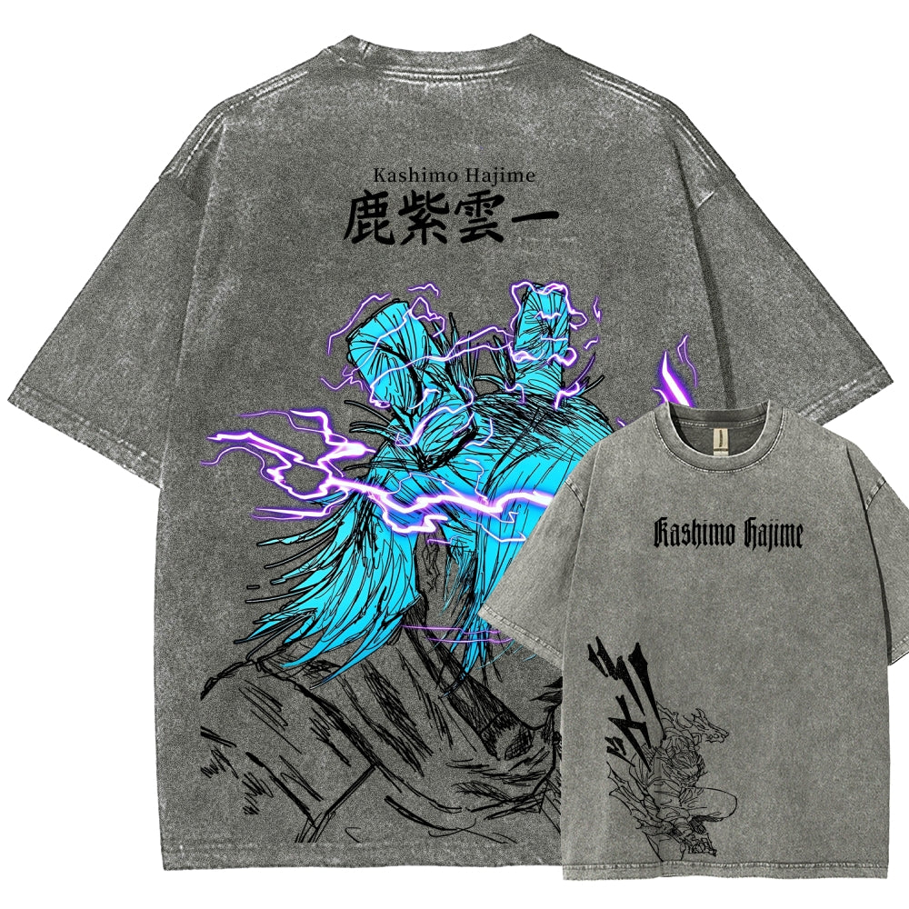 Jujutsu Kaisen Unisex Fit Washed T-Shirt 2602003117