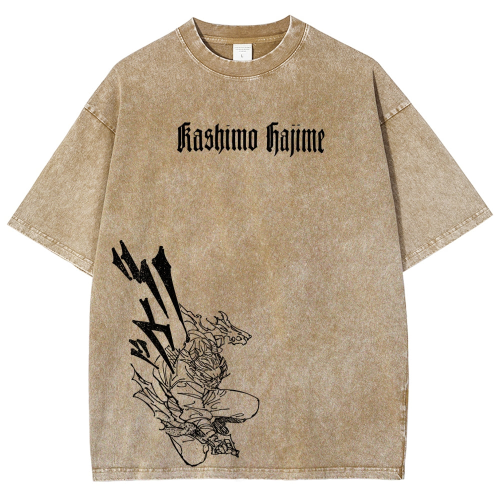 Jujutsu Kaisen Unisex Fit Washed T-Shirt 2602003117
