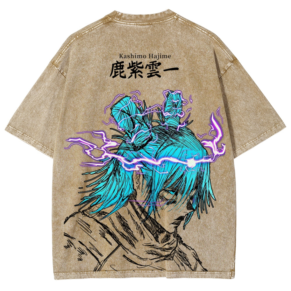 Jujutsu Kaisen Unisex Fit Washed T-Shirt 2602003117
