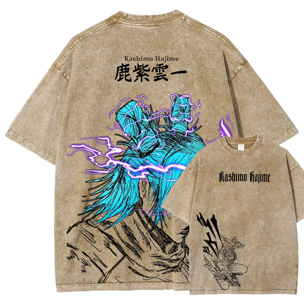 Jujutsu Kaisen Unisex Fit Washed T-Shirt 2602003117