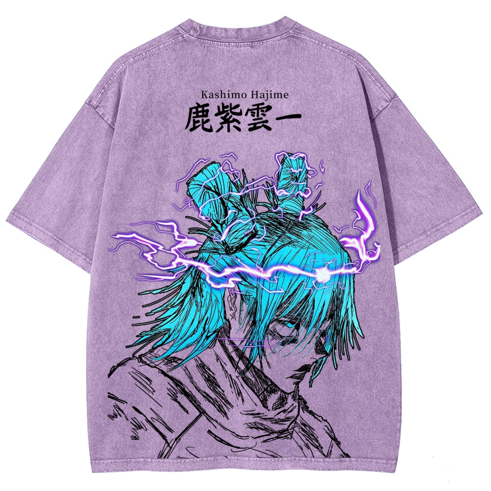 Jujutsu Kaisen Unisex Fit Washed T-Shirt 2602003117