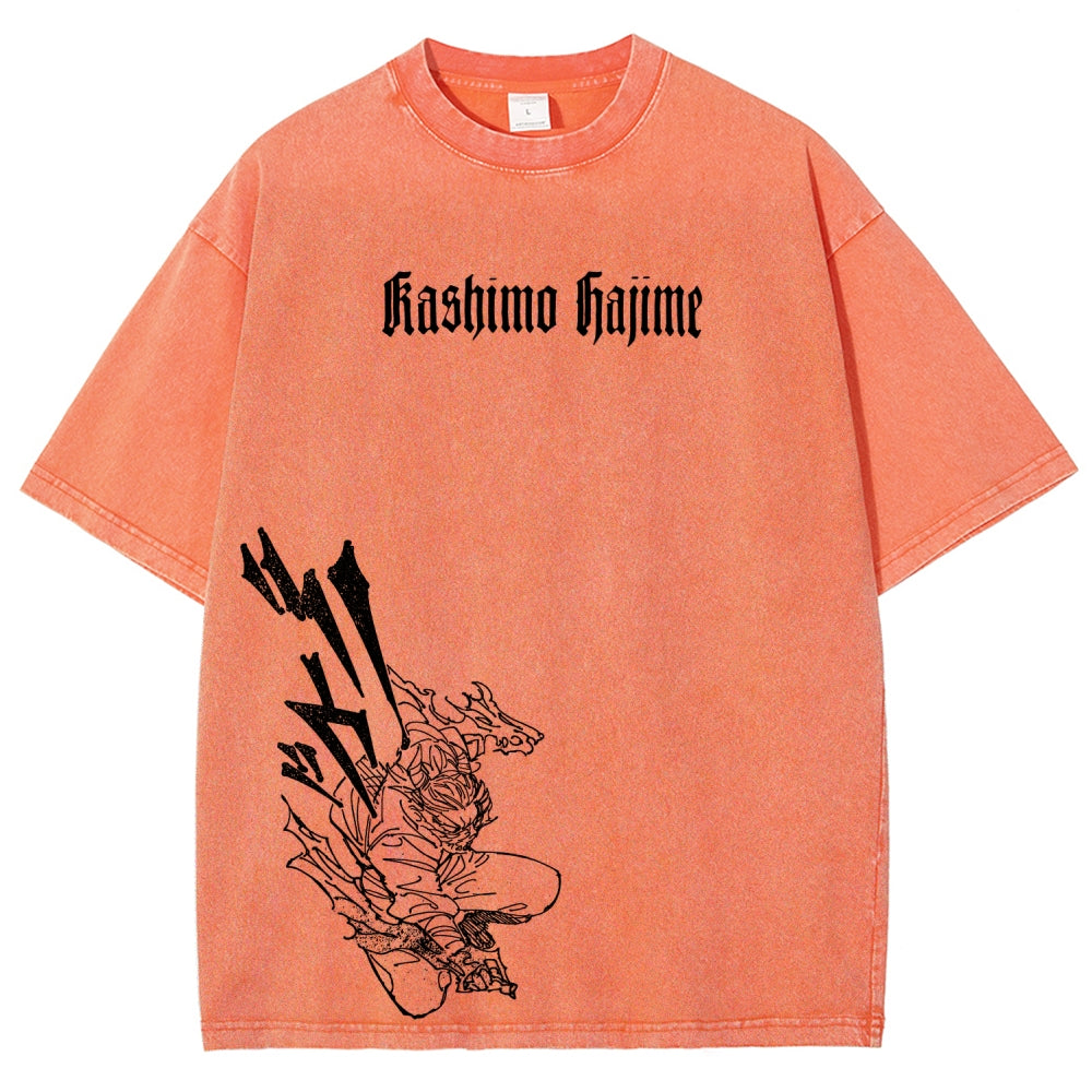 Jujutsu Kaisen Unisex Fit Washed T-Shirt 2602003117