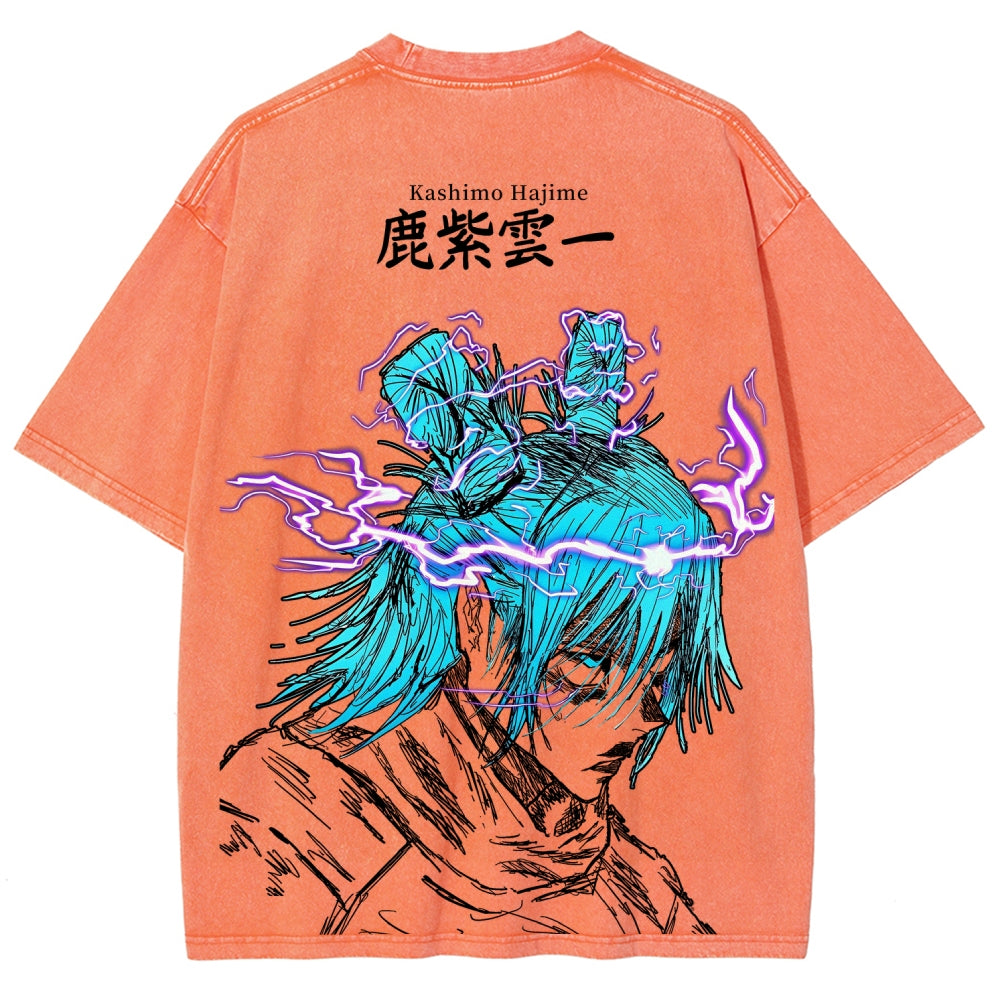 Jujutsu Kaisen Unisex Fit Washed T-Shirt 2602003117