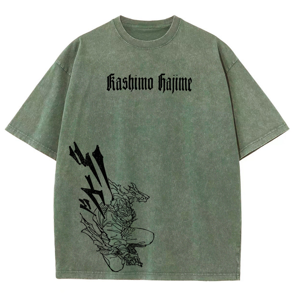 Jujutsu Kaisen Unisex Fit Washed T-Shirt 2602003117