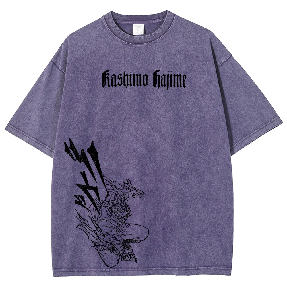 Jujutsu Kaisen Unisex Fit Washed T-Shirt 2602003117