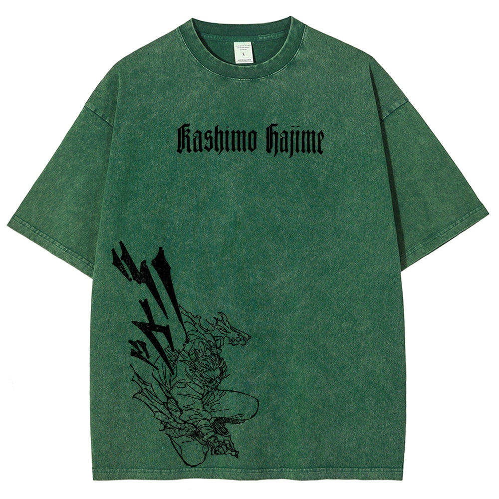 Jujutsu Kaisen Unisex Fit Washed T-Shirt 2602003117