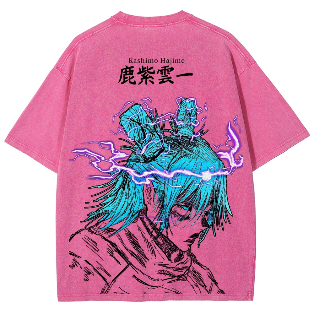 Jujutsu Kaisen Unisex Fit Washed T-Shirt 2602003117